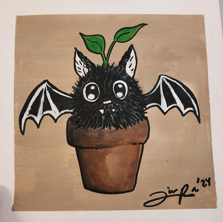 Spooky Bat Plant | Level: Beginner